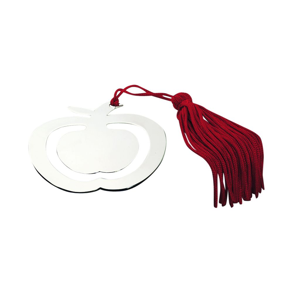 Apple Shaped Bookmark & Tassel